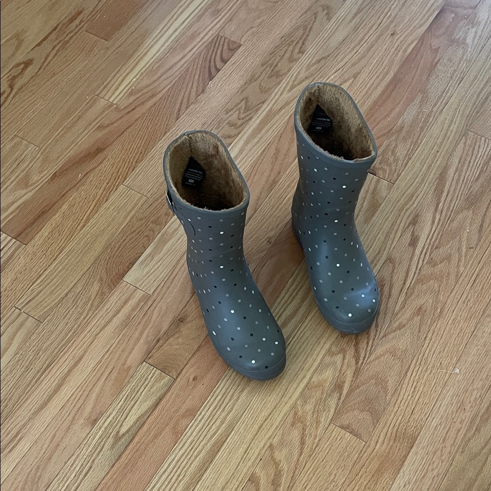 Polka Dot Rain Boots